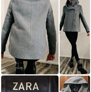 Zara Double Breasted Coat